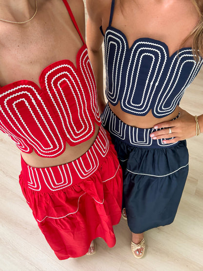 Wildflower Skirt Set