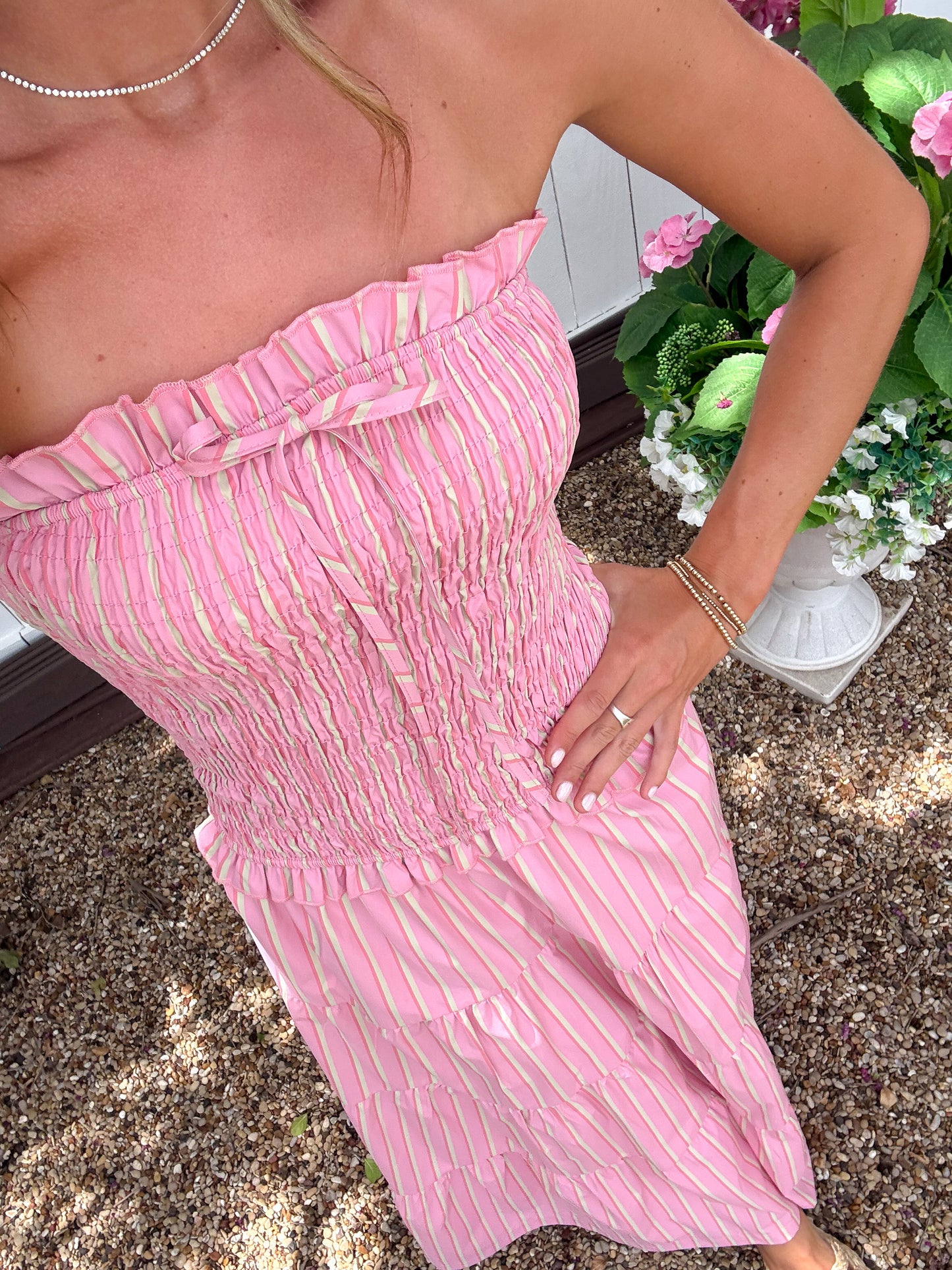 Sadie Smocked Maxi
