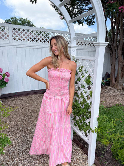 Sadie Smocked Maxi