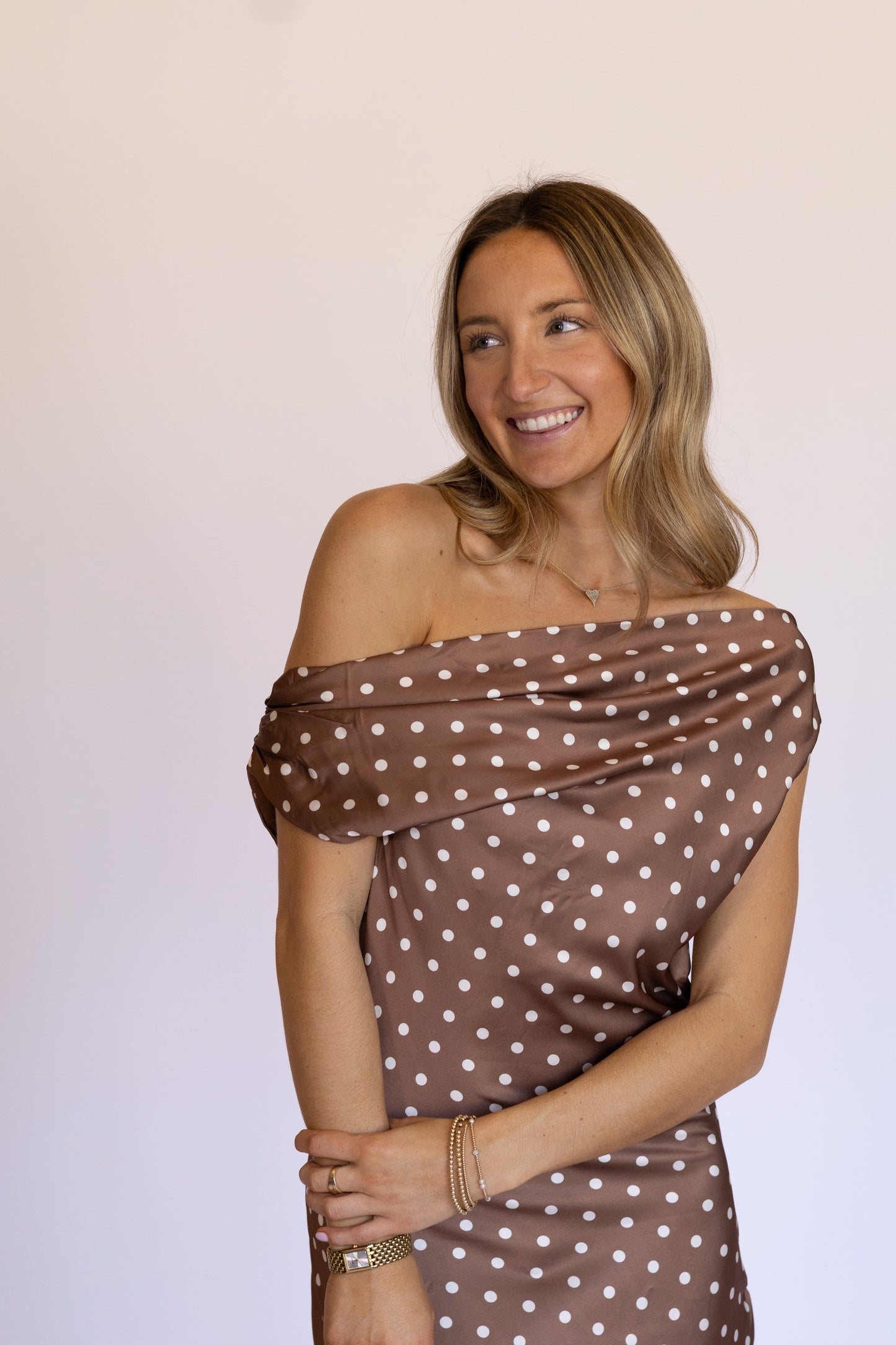 Evie Brown Maxi Dress