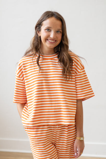 Clementine Striped Set