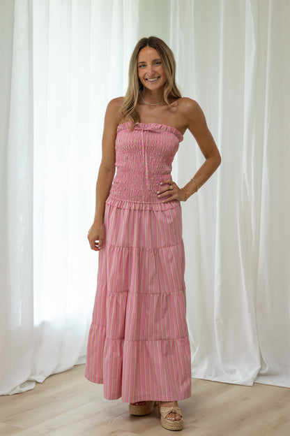 Sadie Smocked Maxi