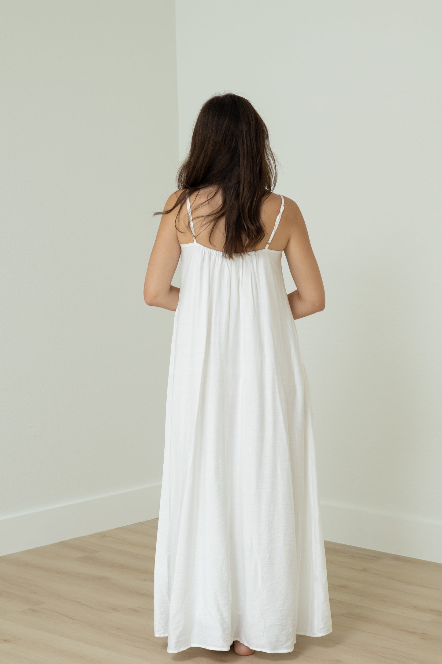 Kira Maxi Dress White
